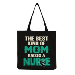 Nurse Nursing Pride Linen Tote Bag The Best Kind Of Mom Raises A Nurse